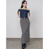 デニムオフショルダートップ | EMODA | 詳細画像15 