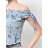 デニムオフショルダートップ | EMODA | 詳細画像26 