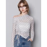 アシンメトリーオフショルダートップ | EMODA | 詳細画像12 