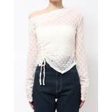 アシンメトリーオフショルダートップ | EMODA | 詳細画像17 