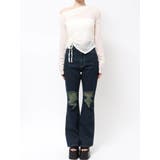 アシンメトリーオフショルダートップ | EMODA | 詳細画像24 