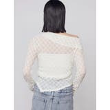 アシンメトリーオフショルダートップ | EMODA | 詳細画像4 