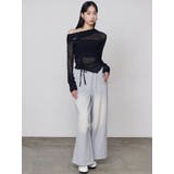 アシンメトリーオフショルダートップ | EMODA | 詳細画像9 