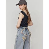 【WEB限定カラー登場！】バックリボンルーズジーンズ | EMODA | 詳細画像28 