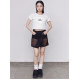 ハートフリルロゴTシャツ | EMODA | 詳細画像23