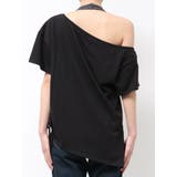 ルーズネックストリングTシャツ | EMODA | 詳細画像32 