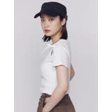 アシンメトリーカットアウトTシャツ | EMODA | 詳細画像17