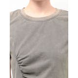 アシンメトリーカットアウトTシャツ | EMODA | 詳細画像25