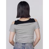 レイヤードレープクロップドトップ | EMODA | 詳細画像6 