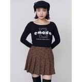 ロゴプリントクロップトップ | EMODA | 詳細画像10