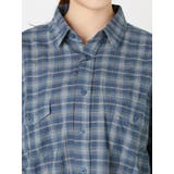 ガーゼチェックシャツ | GYDA | 詳細画像9