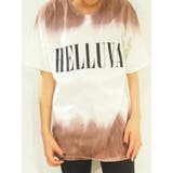 ブラウン | HELLUVA グラデーション BIGTシャツ | GYDA