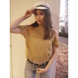 イエロー | クロシェタートルニットTOPS | GYDA