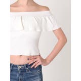 フリルオフショルニットTOPS | GYDA | 詳細画像7