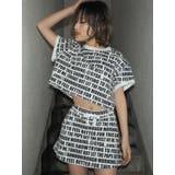 logopatternスウェットTOPS | GYDA | 詳細画像1