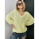 イエロー | 2WAYブリーチニットTOPS | GYDA