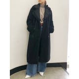 レイヤードボアロングコート | GYDA | 詳細画像17