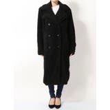 レイヤードボアロングコート | GYDA | 詳細画像4