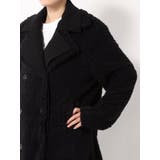 レイヤードボアロングコート | GYDA | 詳細画像8