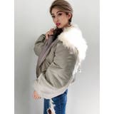 カーキ | エコファーフードMA-1 | GYDA