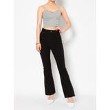 ヘリンボーンスリットフレアパンツ | GYDA | 詳細画像4