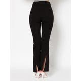 ヘリンボーンスリットフレアパンツ | GYDA | 詳細画像7