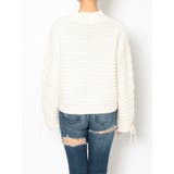 レースアップケーブルニットトップス | GYDA | 詳細画像12 