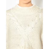 レースアップケーブルニットトップス | GYDA | 詳細画像13 