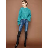 レースアップケーブルニットトップス | GYDA | 詳細画像34 