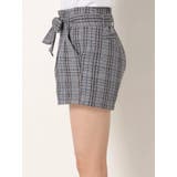 【セットアップ着用可能】ハイウエストチェックショーパン | GYDA | 詳細画像12 