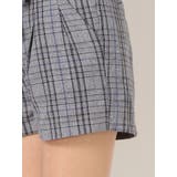 【セットアップ着用可能】ハイウエストチェックショーパン | GYDA | 詳細画像17 