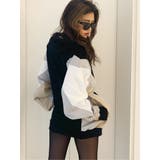 ブラック | switchingスウェットパーカー | GYDA