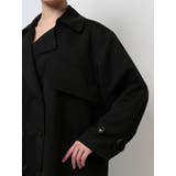 バックグラフィックトレンチコート | GYDA | 詳細画像14