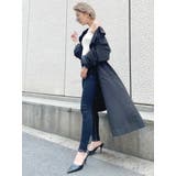 バックグラフィックトレンチコート | GYDA | 詳細画像5