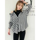 ブラック | ギンガムチェックドッキングシャツ | GYDA