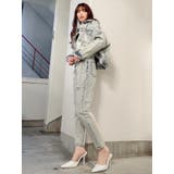 【SETUP着用可】H/W タックデザインペグトップデニムパンツ | GYDA | 詳細画像3