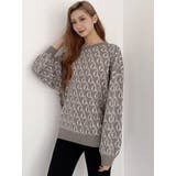 GYDA PATTERN ニット トップス[品番：MKSW0042407]｜GYDA