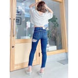H/W Square Back rippedスキニーデニムパンツ | GYDA | 詳細画像10