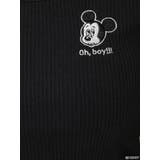 MICKEY MOUSE/FACE EMBROIDERY テレコTシャツ | GYDA | 詳細画像35