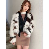 レイヤードエコファー ベルトライダースジャケット | GYDA | 詳細画像15