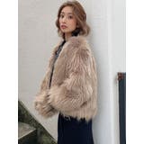 レイヤードエコファー ベルトライダースジャケット | GYDA | 詳細画像24