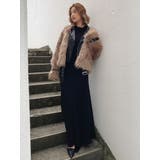 レイヤードエコファー ベルトライダースジャケット | GYDA | 詳細画像25