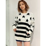 AMERICAN FLAG PATTERN ニットトップス | GYDA | 詳細画像14