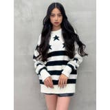 AMERICAN FLAG PATTERN ニットトップス | GYDA | 詳細画像9