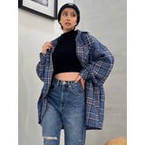 ブルー | LOOSE CHECK GGシャツ | GYDA