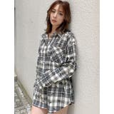 GYDA LOGO PATTERN BIG CHECK シャツ | GYDA | 詳細画像21