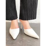 オフホワイト | ポインテッドミュール | GYDA