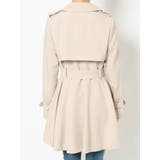 ダブルブレスト フレアトレンチコート | GYDA | 詳細画像18