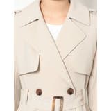 ダブルブレスト フレアトレンチコート | GYDA | 詳細画像19