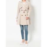 ダブルブレスト フレアトレンチコート | GYDA | 詳細画像24